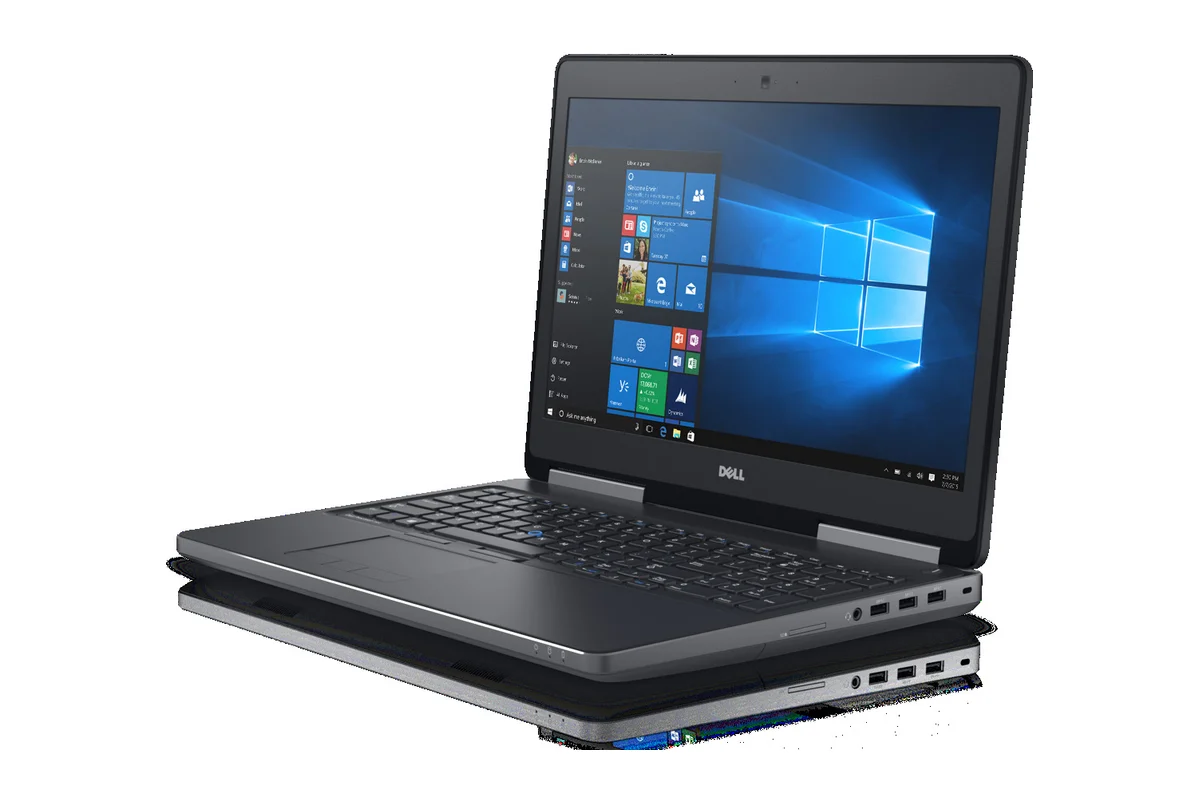 Referenční obrázek výrobce Dell Precision 7520 – pohled zepředu