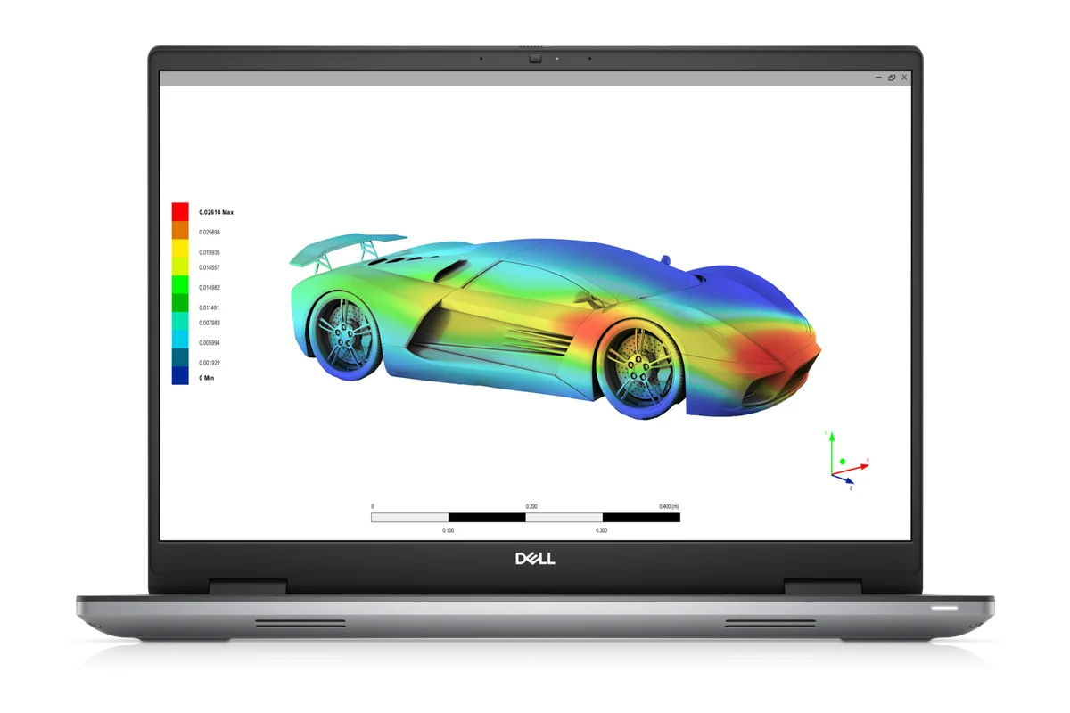 Referenční obrázek výrobce Dell Precision 7670 Touch – pohled zepředu