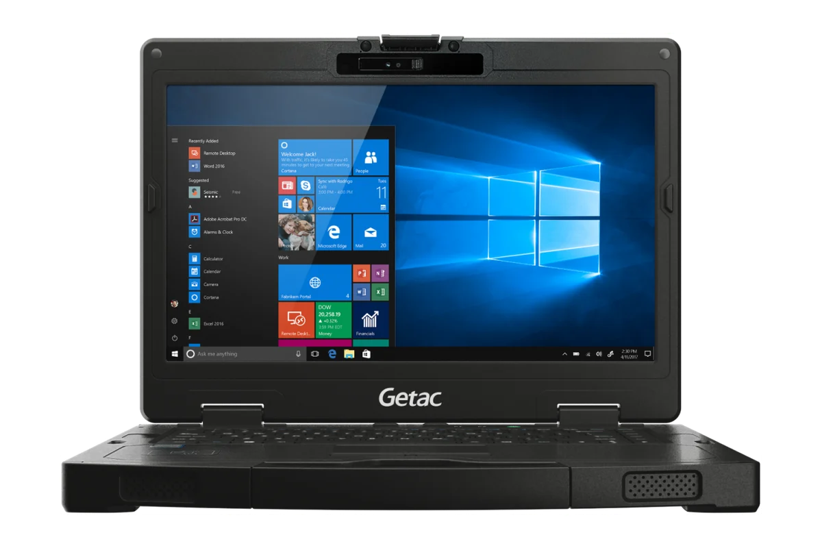 Referenční obrázek výrobce Getac S410 G3 – pohled zepředu