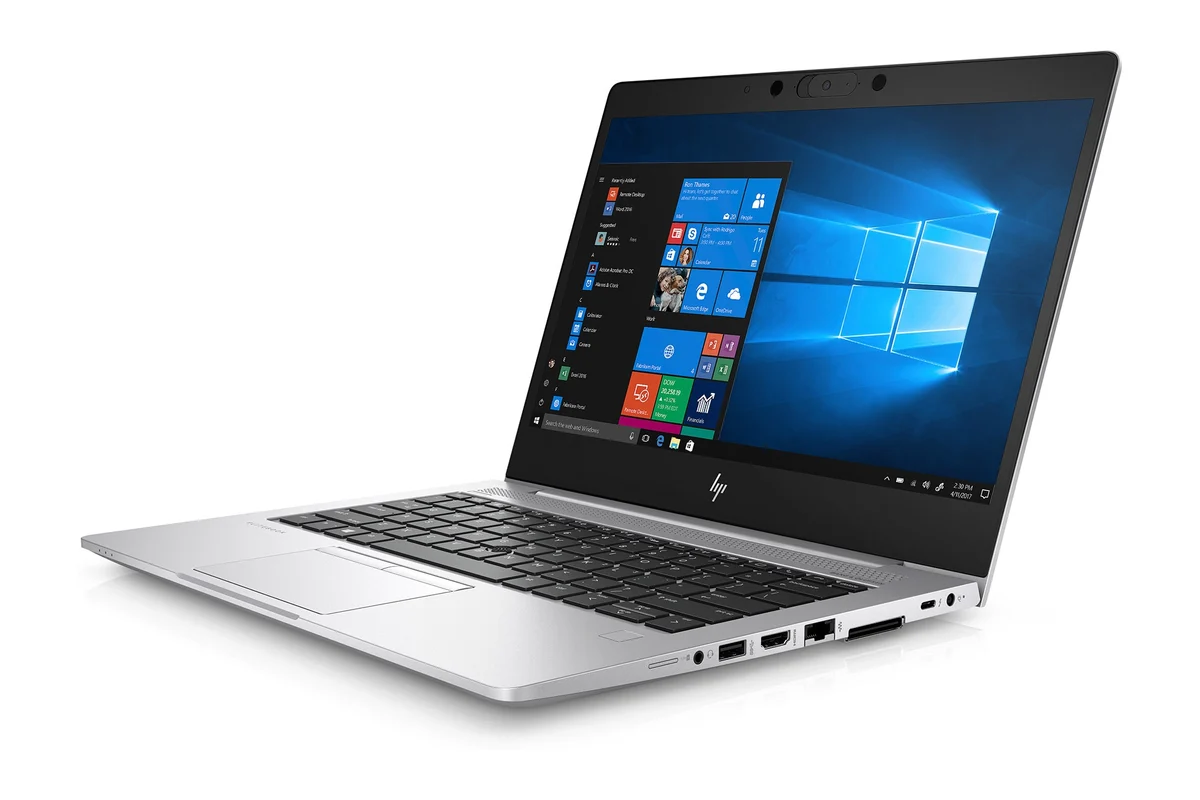 Referenční obrázek výrobce HP EliteBook 830 G6 – pohled zepředu
