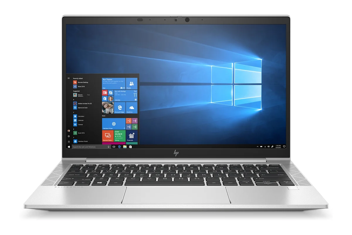 Referenční obrázek výrobce HP EliteBook 830 G7 – pohled zepředu
