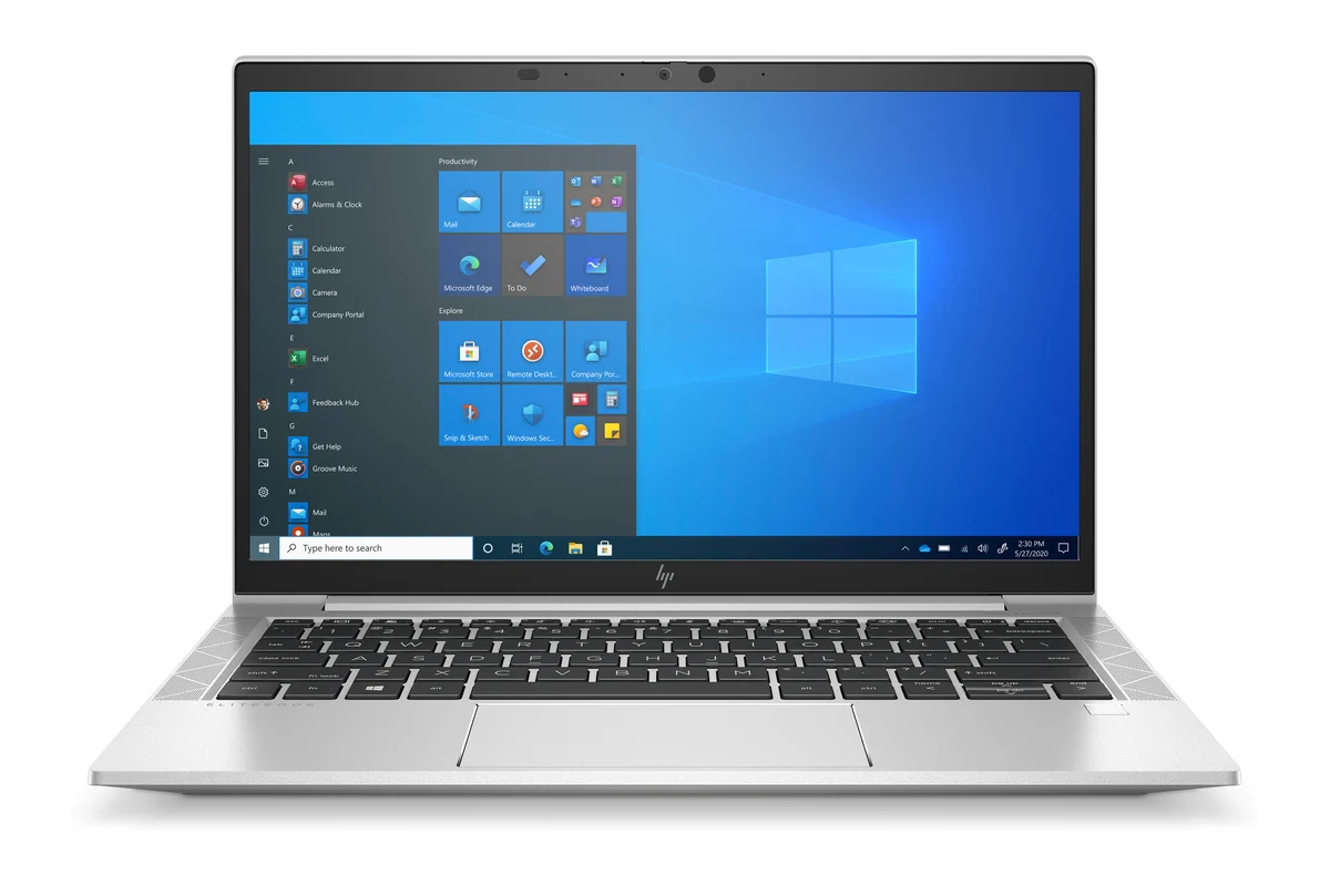 Referenční obrázek výrobce HP EliteBook 835 G8 – pohled zepředu