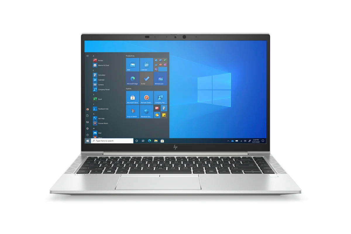 Referenční obrázek výrobce HP EliteBook 845 G8 – pohled zepředu