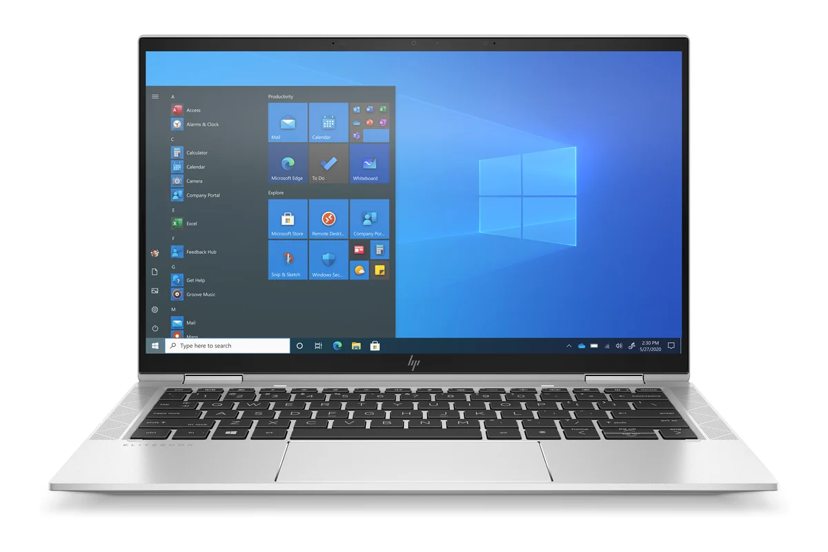 Referenční obrázek výrobce HP EliteBook x360 1030 G8 – pohled zepředu