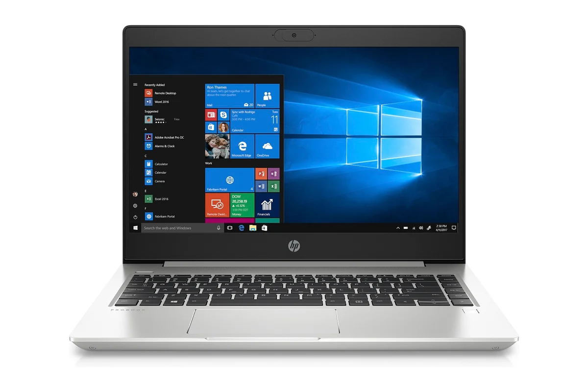 Referenční obrázek výrobce HP ProBook 440 G7 – pohled zepředu