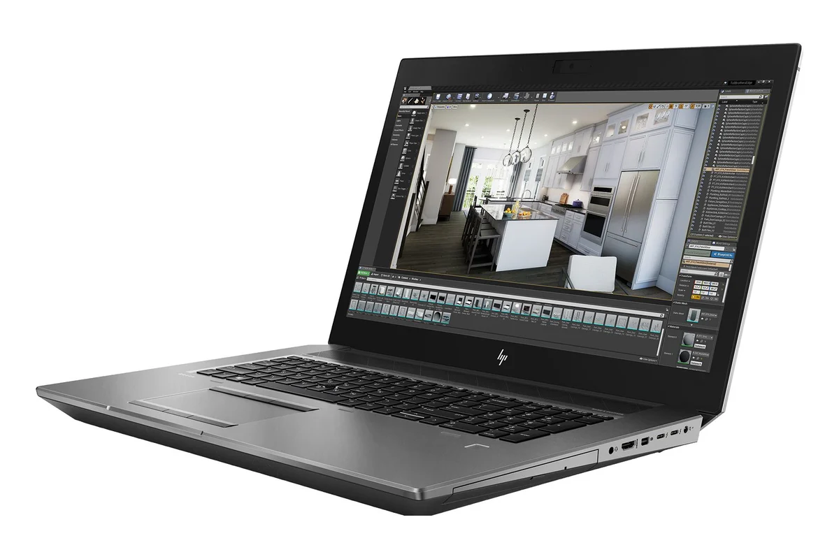 Referenční obrázek výrobce HP ZBook 17 G6 – pohled zepředu