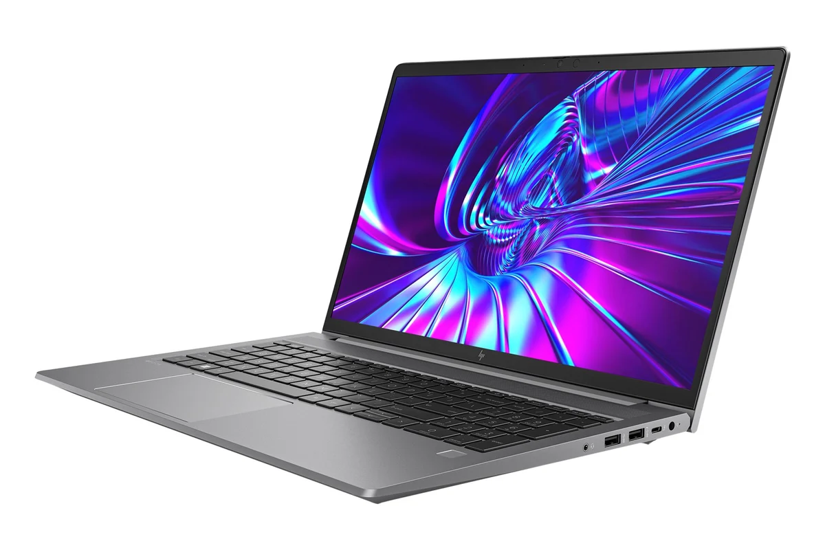 Referenční obrázek výrobce HP ZBook Power G9 – pohled zepředu