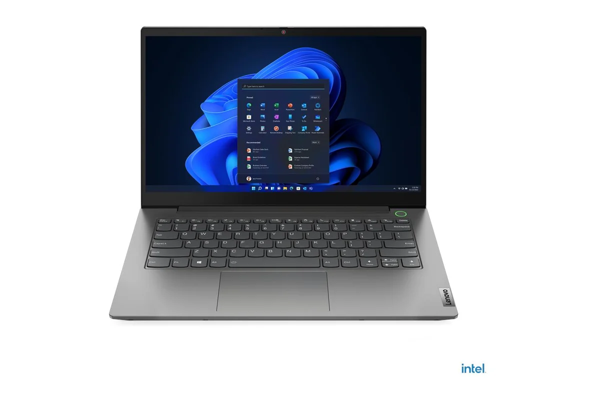 Referenční obrázek výrobce Lenovo ThinkBook 14 G4 IAP – pohled zepředu