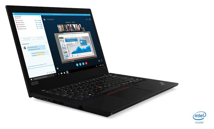 Referenční obrázek výrobce Lenovo ThinkPad L490 – pohled zepředu