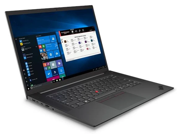 Referenční obrázek výrobce Lenovo ThinkPad P1 Gen 4 – pohled zepředu