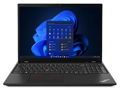 Referenční obrázek výrobce Lenovo ThinkPad P16s Gen 1 – pohled zepředu