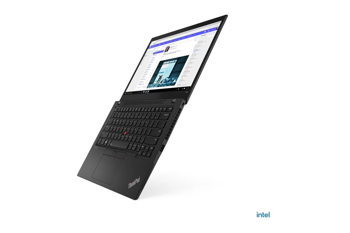 Referenční obrázek výrobce Lenovo ThinkPad T14s Gen 2 Touch – pohled zepředu