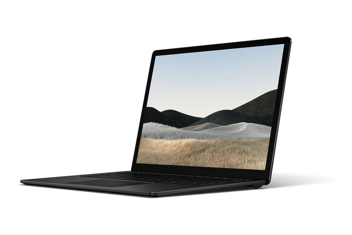 Referenční obrázek výrobce Microsoft Surface Laptop 4 Black – pohled zepředu