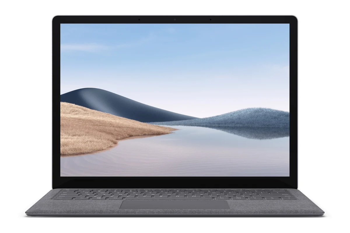 Referenční obrázek výrobce Microsoft Surface Laptop 4 Silver – pohled zepředu