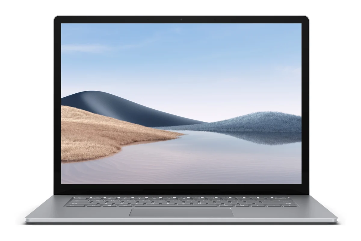 Referenční obrázek výrobce Microsoft Surface Laptop 4 Silver – pohled zepředu