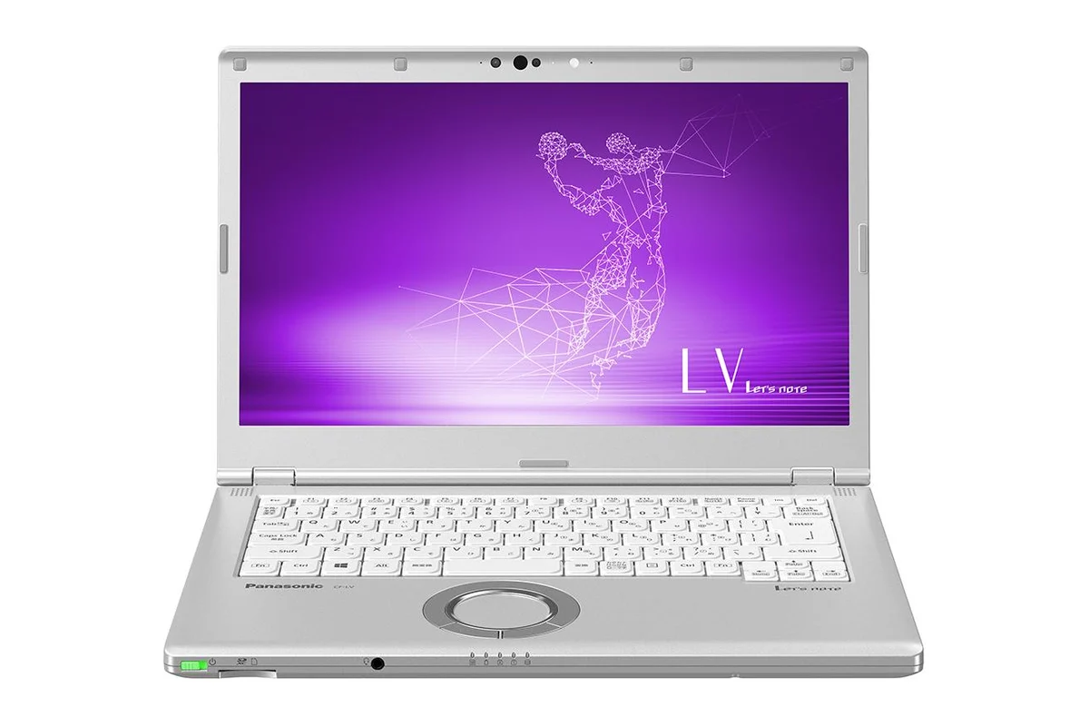 Referenční obrázek výrobce Panasonic Let’s Note CF-LV8 – pohled zepředu