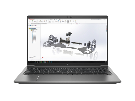 Referenční obrázek výrobce HP ZBook Power G8 – pohled zepředu