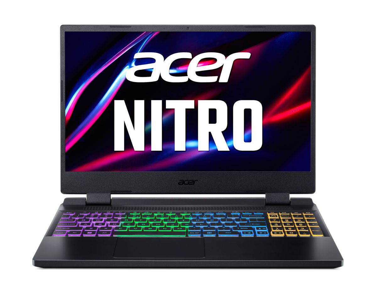Referenční obrázek výrobce Acer Nitro 5 Obsidian Black – pohled zepředu