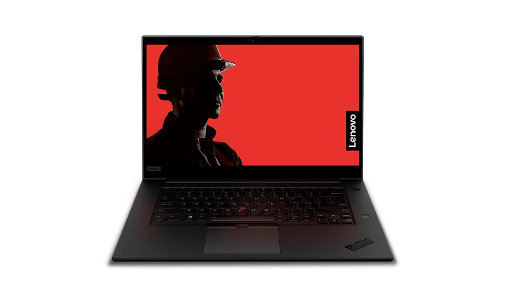 Referenční obrázek výrobce Lenovo ThinkPad P1 Gen 2 – pohled zepředu