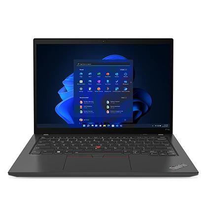 Referenční obrázek výrobce Lenovo ThinkPad P14s Gen 4 Touch – pohled zepředu